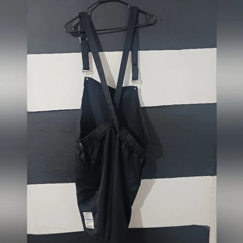 NEW Manfinity Men Black Short Overall - Picture 9 of 11